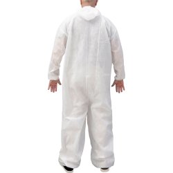 Basic Engångsoverall| XL |Skyddsoverall | XL | Vit