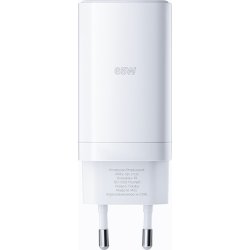 Allity Laddare, 2x USB-C, 1x USB-A, 65W - Vit
