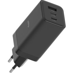 Allity 2x USB-C, 1x USB-A, 65W - Svart