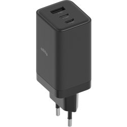 Allity 2x USB-C, 1x USB-A, 65W - Svart