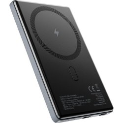 Allity Powerbank, trådlös - 20W, 5000 mAh - Grå