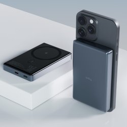 Allity Trådlös powerbank, 20W, 10000 mAh - Grå