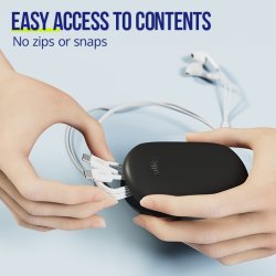 Allity Etui för In-Ears, svart - ASA-200