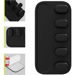 Allity Kabelorganisatör, Magnetisk, Svart ASA-410