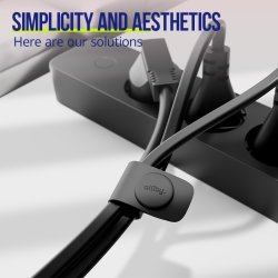 Allity Kabelhållare, 3-pack - ASA-100