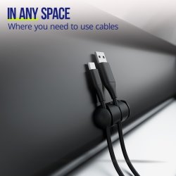 Allity Kabelorganisatör, 3-Pack - ASA-400