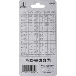 Makita Sticksågsbladset, 5 st.