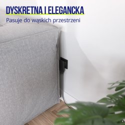 Allity Laddare, 1x USB-C, 1x USB-A, 65W - Svart