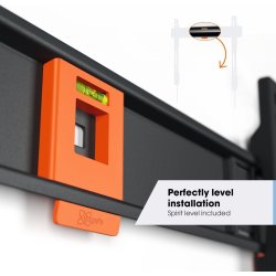 Vogel's TV-väggfäste, svart - TVM 3295