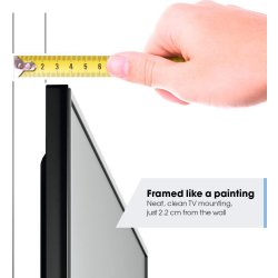 Vogel's TV-väggfäste, svart - TVM 3295
