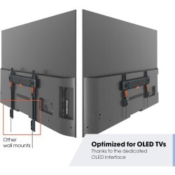 Vogel's TV-väggfäste, svart - TVM 3405