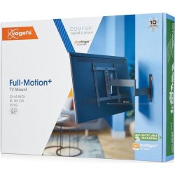 Vogel*s TV-väggfäste, svart - full motion