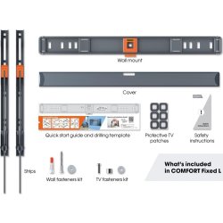 Vogel's TV-väggfäste, svart - TVM 3605
