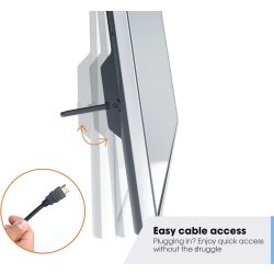 Vogel's TV-väggfäste, svart - TVM 3605