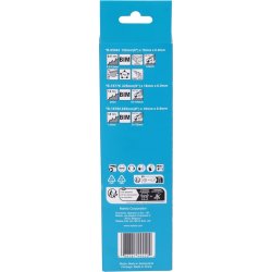 Makita Bajonettsågbsetsats i ask, 6 st.