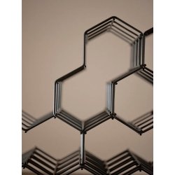 Zone Rocks Vinställ Modul, 2 platser, svart