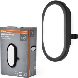 Osram LED-vägglampa, svart - 11W, 4000K