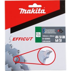 Makita Efficut-sågklinga, Ø165mm, 25T