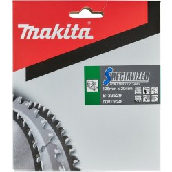 Makita HM-sågklinga, Ø136mm, 24T