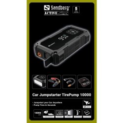 Sandberg Batteristartare till bil - TirePump 10000