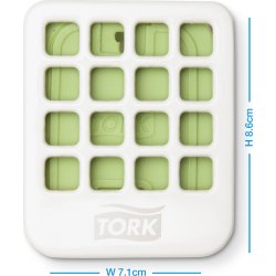 Tork A2 Luftrenare dispenser/hållare, Vit, 4 st.