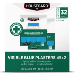 Housegard Spårbara plåster 2x45 st
