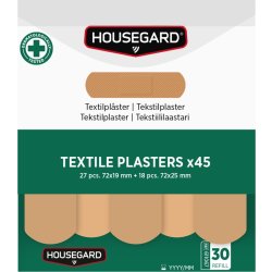 Housegard Textilplåster (2x45 st)