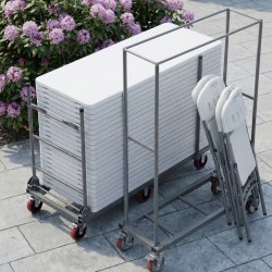 Park hopfällbart bord L183xB76xH74 cm