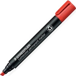 Staedtler Lumocolor 350 märkpenna, snedskuren, per
