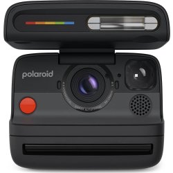 Polaroidkamera Flip Set med Färgfilm, Svart