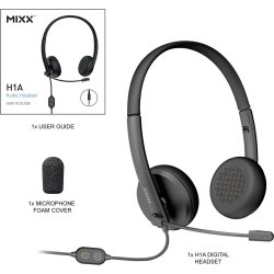Mixx Headset Stereo/Mono H1a Kabel 3,5mm