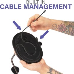 SANUS Hörlurställ, Sonos Ace, Svart