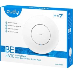 Cudy Access Point BE3600 WF7 2.5G PoE-adapter
