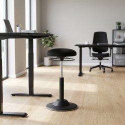 Balansstol Flexiwork Svart