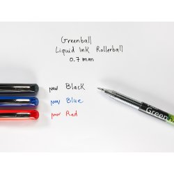 Pilot Greenball Rollerpenna | M | Svart