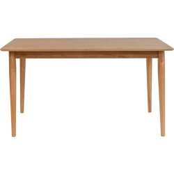 NordicLine matsalsset m. 6 stolar m. stoppning, ek