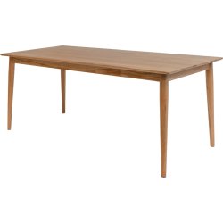 NordicLine Kantinbord, ek, 180x90 cm