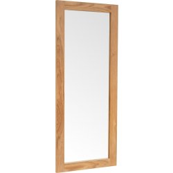 NordicLine Spegel, bred ram i ek, 50x120 cm