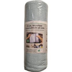 Mikrofiberdukar på rulle | 40 x 20 cm | Ljusblå