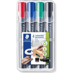 Staedtler Lumocolor 350 märkpenna, snedskuren, per