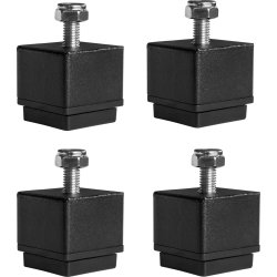 Plus Cubic Blomlåda m/fötter 87x50x67, svart