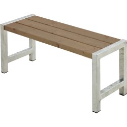 Plus Cafe Plankbänk, L 127 cm, Thermowood