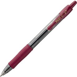 Pilot G-2+ Rollerpenna | M | Mörkröd