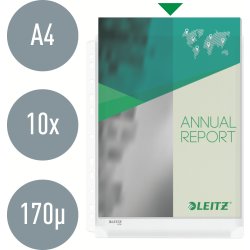 Leitz Plastficka | A4 | Expanderande | 10 st.