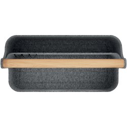 Leitz Skrivbordsorganisatör | Bärbar | Grå filt