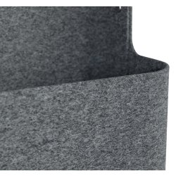 Leitz Skrivbordsorganisatör | Bärbar | Grå filt