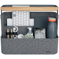 Leitz Skrivbordsorganisering | Häng. | Grå filt