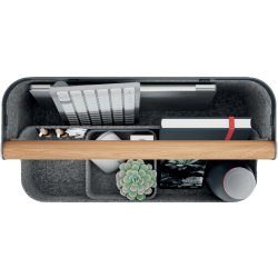 Leitz Skrivbordsorganisering | Häng. | Grå filt