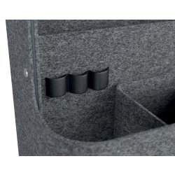 Leitz Skrivbordsorganisering | Häng. | Grå filt