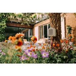 Elho Cosy Insektshotell, 18 cm, mushroom beige